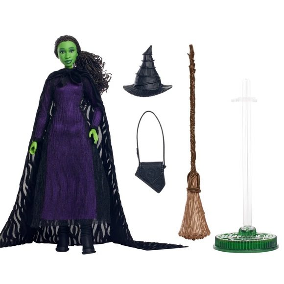 Wicked Elphaba doll NEW Collector’s item Mattel wicked barbie doll - Picture 11 of 12